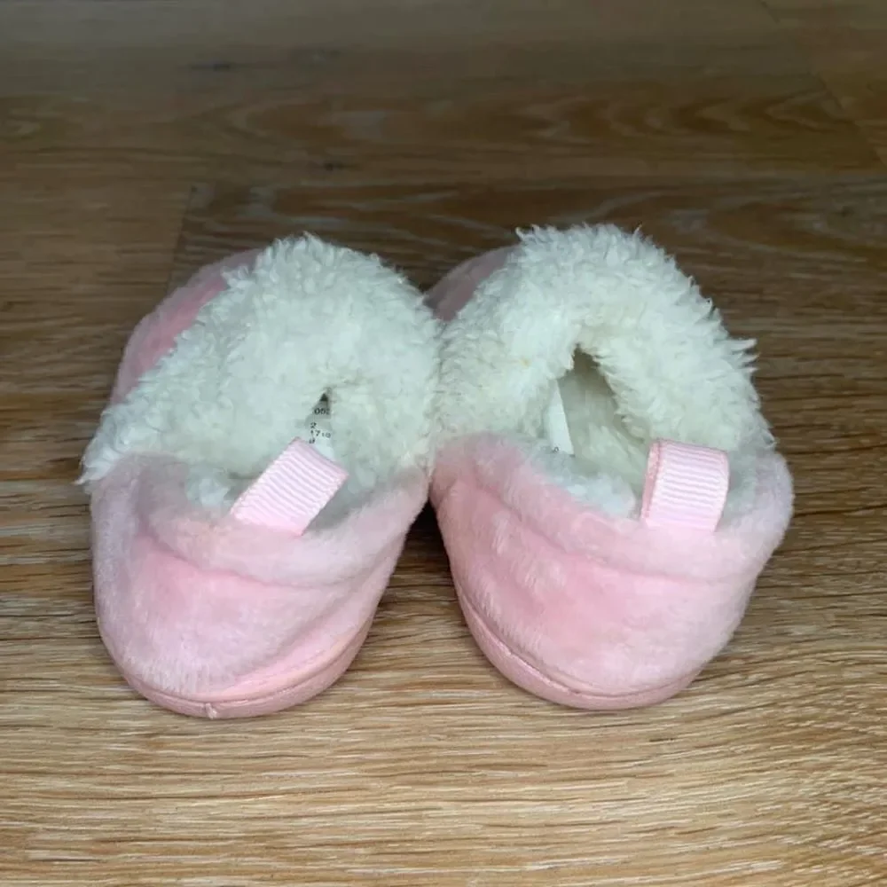 Wonder Nation Baby Girl Size 2 “Sweet Dreams” Winter Slippers